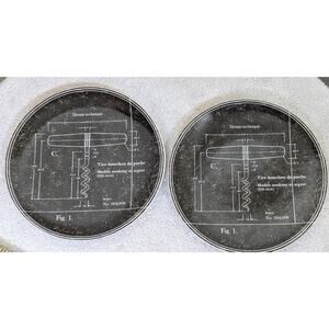 Set of 2 Tire-Bouchon by Williams-Sonoma 2011 Appetizer Plates 6-1/2"